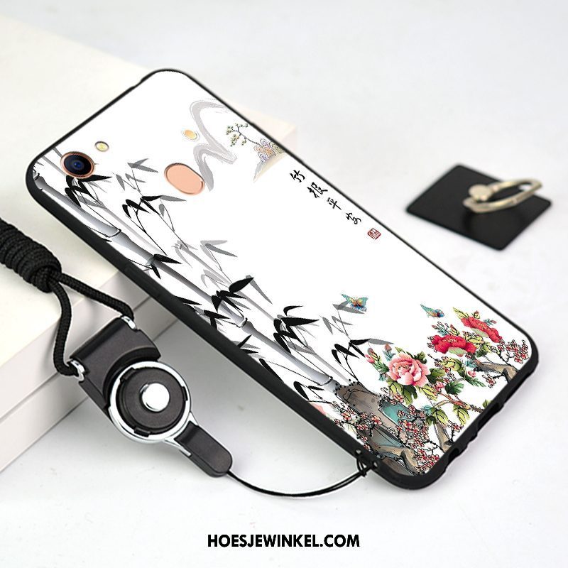 Oppo A73 Hoesje Siliconen Hanger Lovers, Oppo A73 Hoesje Hoes Scheppend