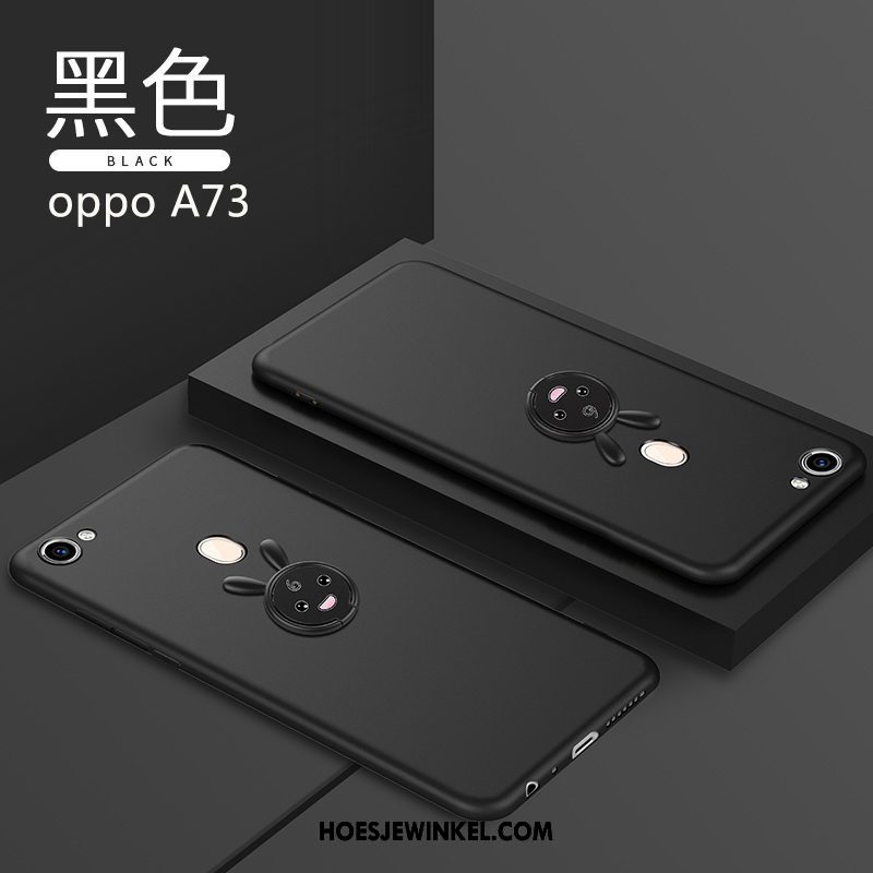 Oppo A73 Hoesje Siliconen Schrobben Anti-fall, Oppo A73 Hoesje Dun Persoonlijk