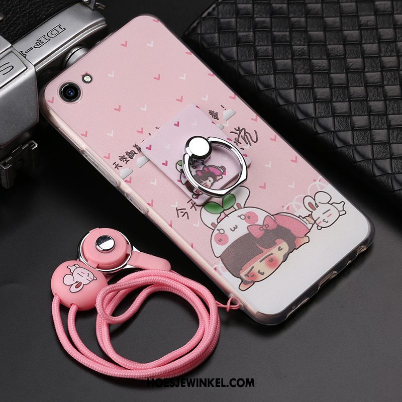 Oppo A83 Hoesje All Inclusive Siliconen Zacht, Oppo A83 Hoesje Scheppend Spotprent