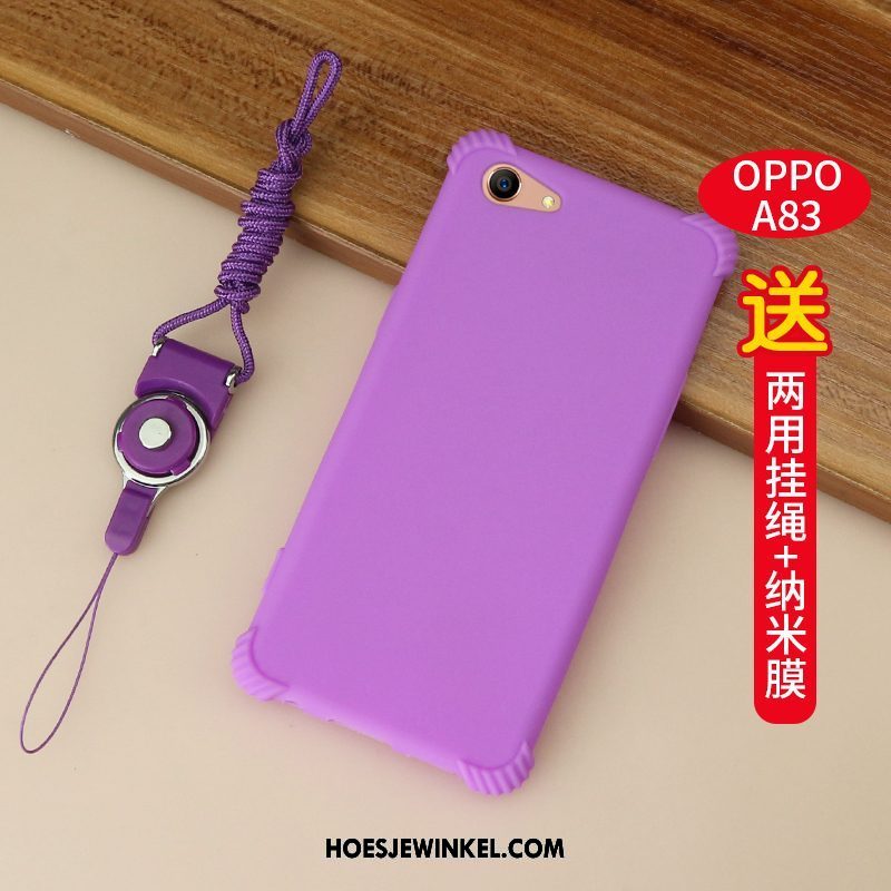 Oppo A83 Hoesje Anti-fall Mobiele Telefoon Hoes, Oppo A83 Hoesje Zacht Siliconen