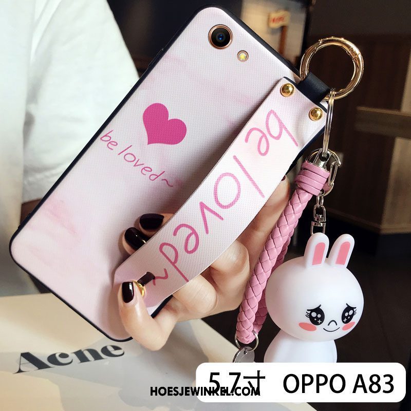 Oppo A83 Hoesje Hanger Zacht Persoonlijk, Oppo A83 Hoesje Mooie Anti-fall