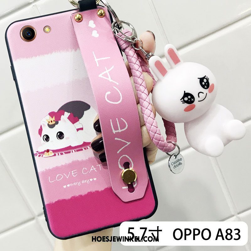 Oppo A83 Hoesje Hanger Zacht Persoonlijk, Oppo A83 Hoesje Mooie Anti-fall