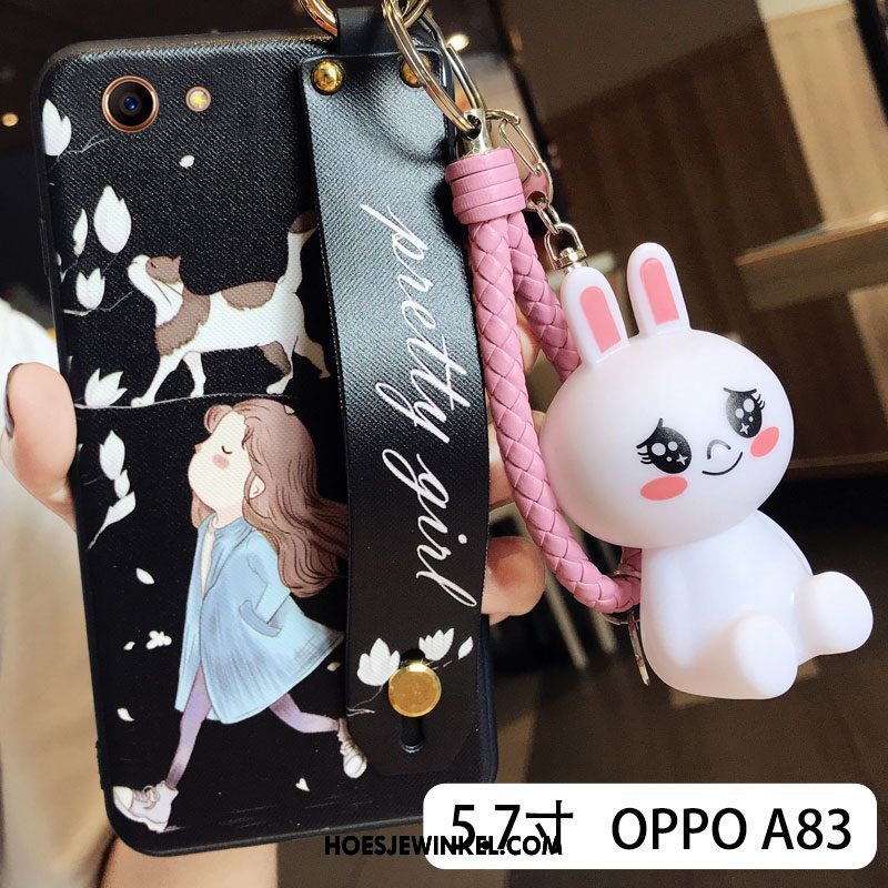 Oppo A83 Hoesje Hanger Zacht Persoonlijk, Oppo A83 Hoesje Mooie Anti-fall