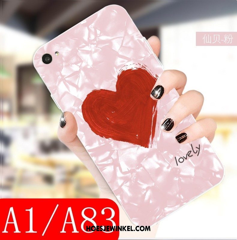 Oppo A83 Hoesje Mobiele Telefoon Zacht Scheppend, Oppo A83 Hoesje Koel Mode