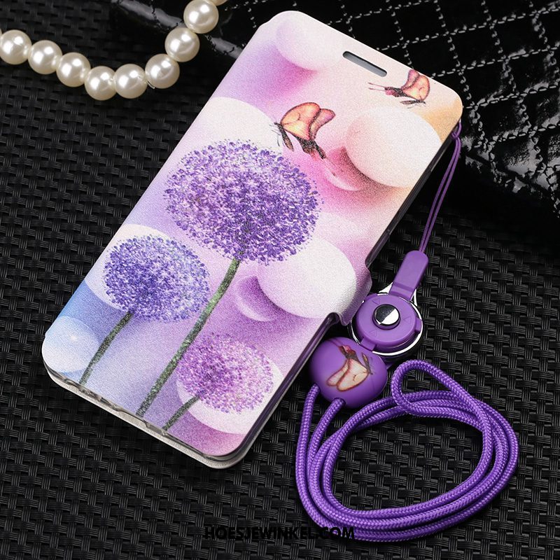 Oppo A83 Hoesje Purper Scheppend Mobiele Telefoon, Oppo A83 Hoesje Hoes Bescherming