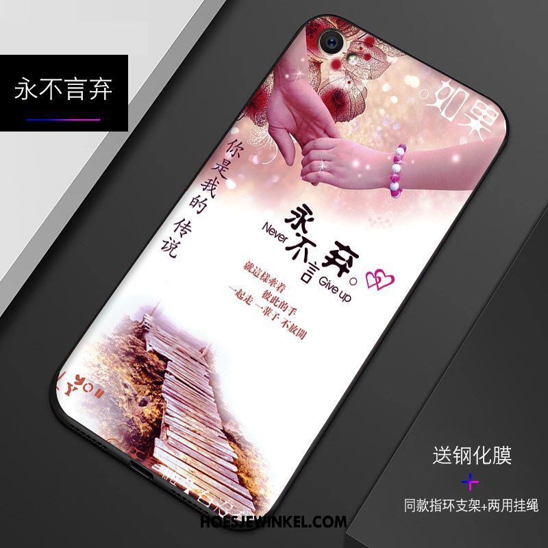 Oppo A83 Hoesje Siliconen Hoes Bescherming, Oppo A83 Hoesje Purper Mobiele Telefoon