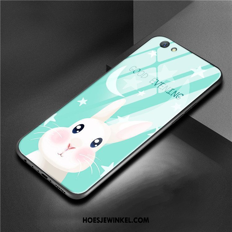 Oppo A83 Hoesje Spiegel All Inclusive Zacht, Oppo A83 Hoesje Glas Scheppend