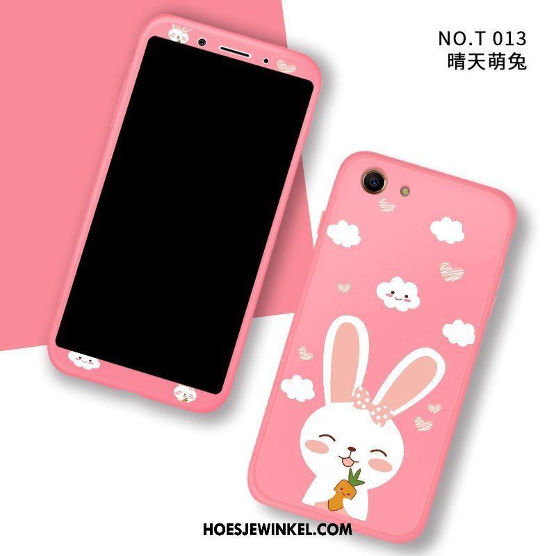 Oppo A83 Hoesje Tempereren Skärmskydd All Inclusive, Oppo A83 Hoesje Anti-fall Hoes