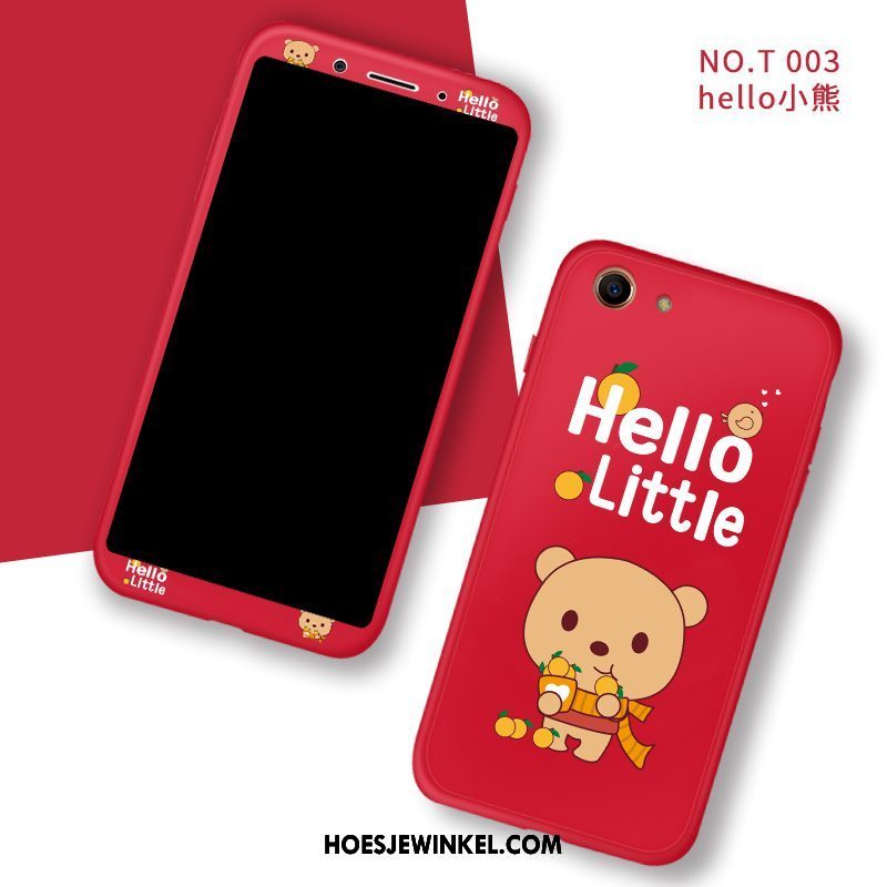 Oppo A83 Hoesje Tempereren Skärmskydd All Inclusive, Oppo A83 Hoesje Anti-fall Hoes