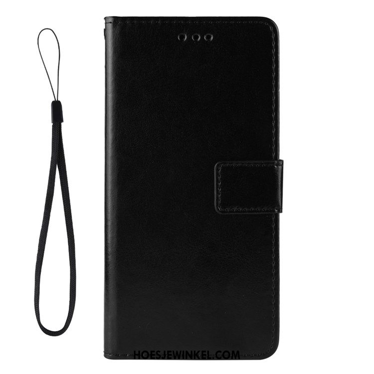 Oppo A9 2020 Hoesje Bescherming Leren Etui Hoes, Oppo A9 2020 Hoesje Folio Portemonnee