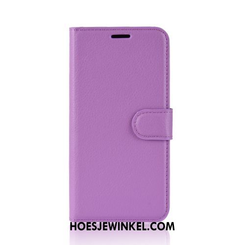 Oppo A9 2020 Hoesje Hoes Leren Etui Folio, Oppo A9 2020 Hoesje Portemonnee Bescherming Braun