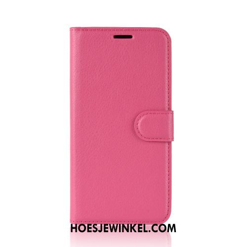 Oppo A9 2020 Hoesje Hoes Leren Etui Folio, Oppo A9 2020 Hoesje Portemonnee Bescherming Braun