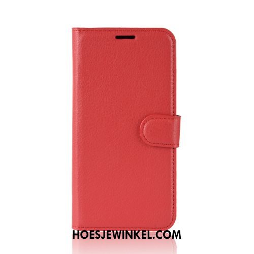 Oppo A9 2020 Hoesje Hoes Leren Etui Folio, Oppo A9 2020 Hoesje Portemonnee Bescherming Braun