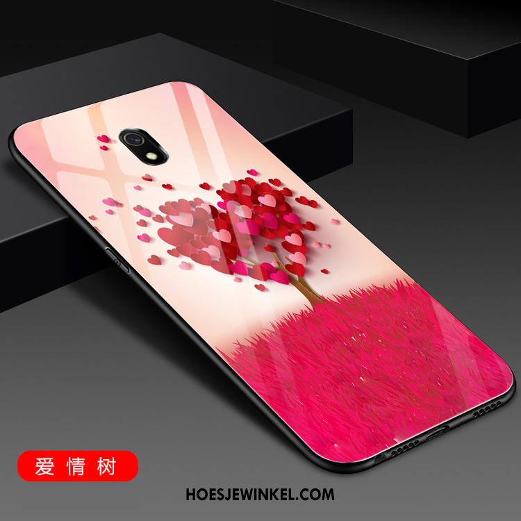 Oppo A91 Hoesje Hoes Mode Glas, Oppo A91 Hoesje Mobiele Telefoon Scheppend