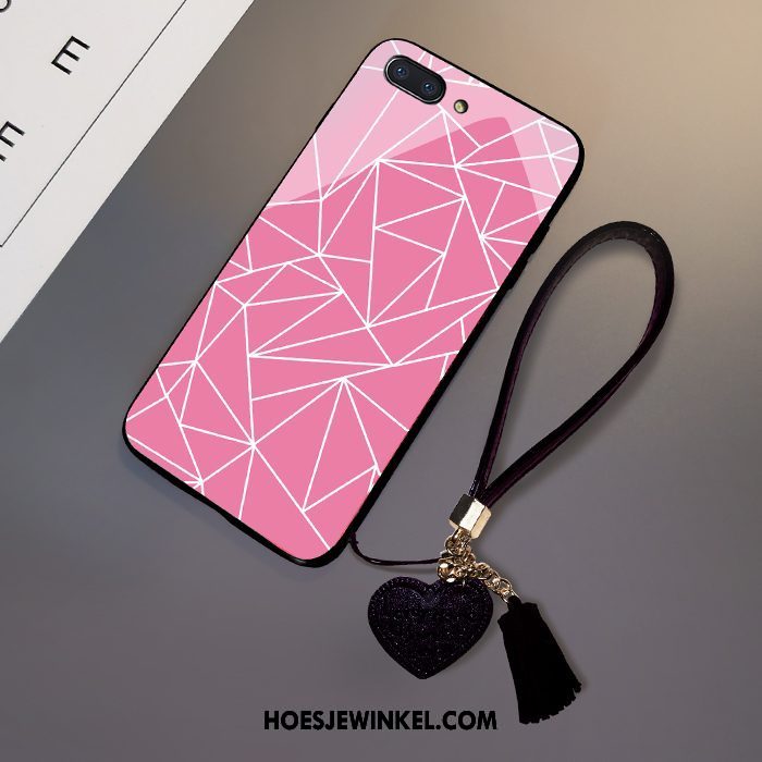 Oppo Ax5 Hoesje Hanger Geometrie Nieuw, Oppo Ax5 Hoesje All Inclusive Hoes