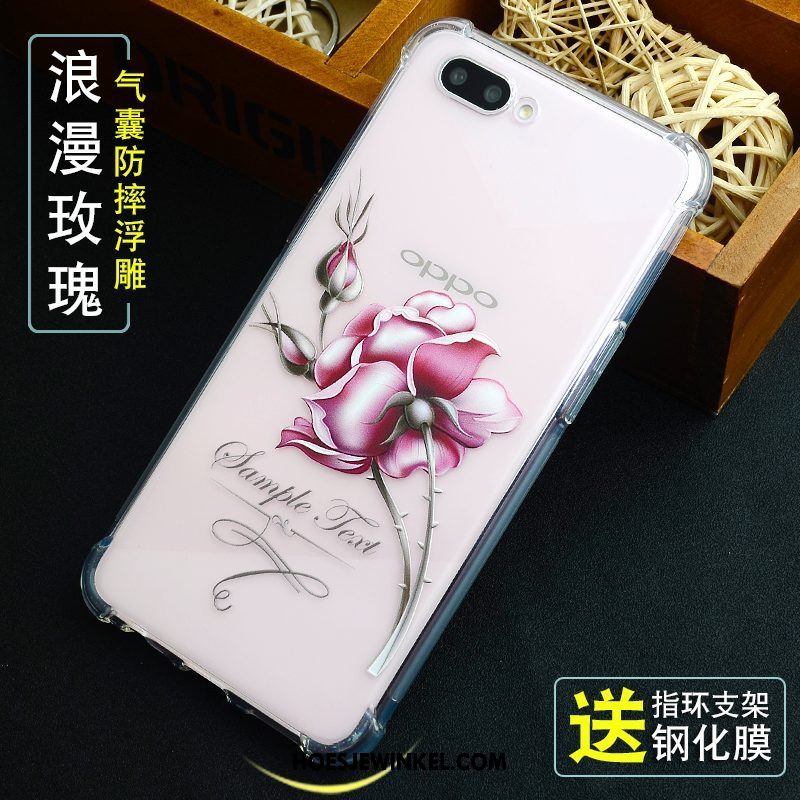 Oppo Ax5 Hoesje Scheppend Bloemen Trend, Oppo Ax5 Hoesje Dikke Anti-fall