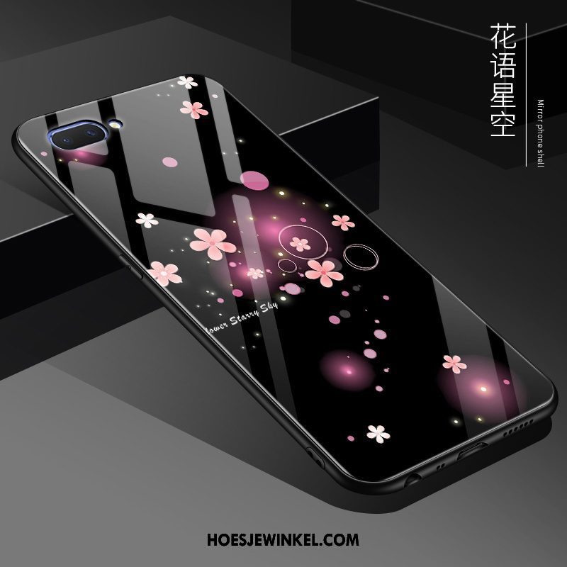 Oppo Ax5 Hoesje Spiegel Siliconen Hoes, Oppo Ax5 Hoesje Anti-fall Roze