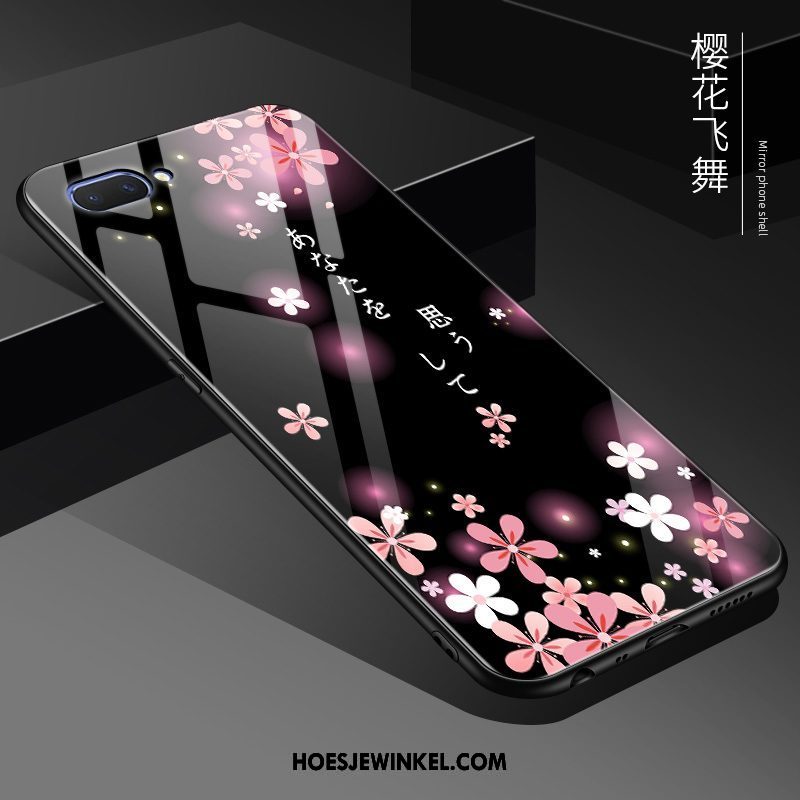 Oppo Ax5 Hoesje Spiegel Siliconen Hoes, Oppo Ax5 Hoesje Anti-fall Roze