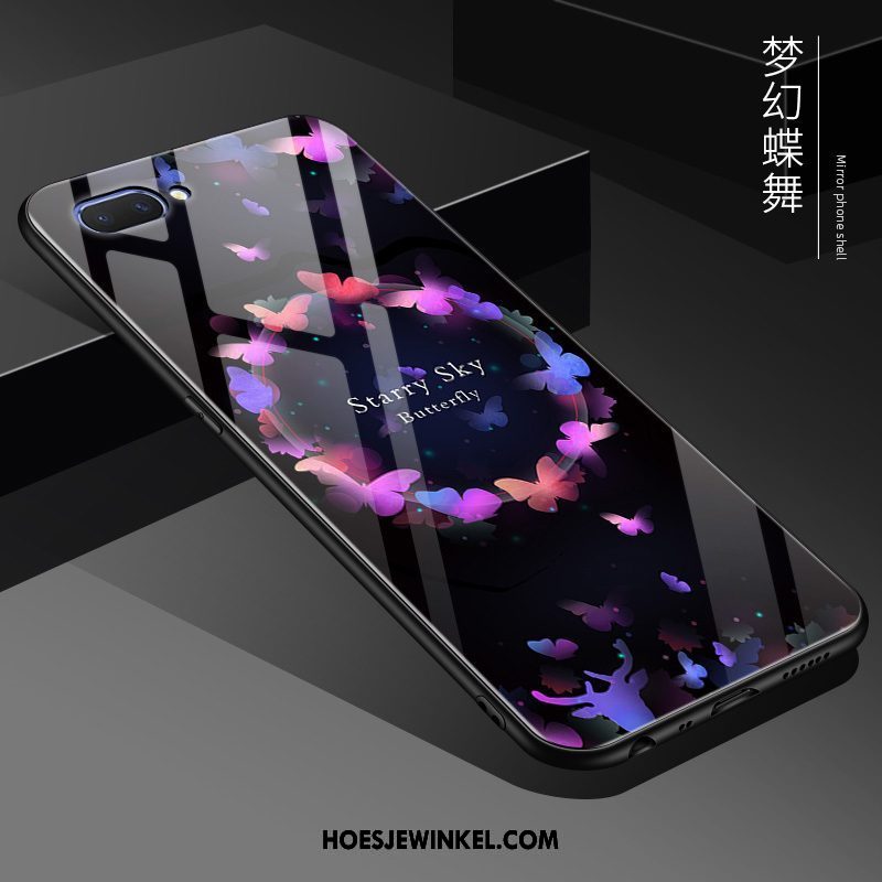 Oppo Ax5 Hoesje Spiegel Siliconen Hoes, Oppo Ax5 Hoesje Anti-fall Roze