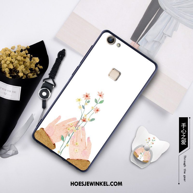 Oppo F5 Hoesje Hanger Zacht Groen, Oppo F5 Hoesje Chinese Stijl Mobiele Telefoon