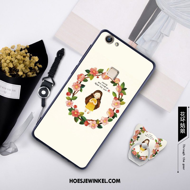 Oppo F5 Hoesje Hanger Zacht Groen, Oppo F5 Hoesje Chinese Stijl Mobiele Telefoon