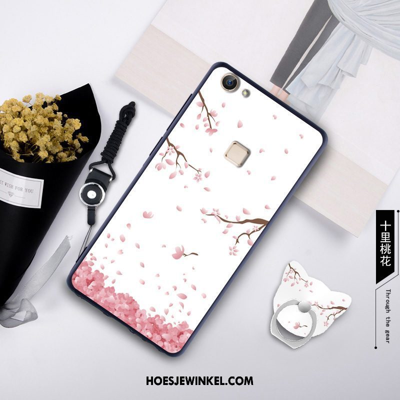 Oppo F5 Hoesje Hanger Zacht Groen, Oppo F5 Hoesje Chinese Stijl Mobiele Telefoon