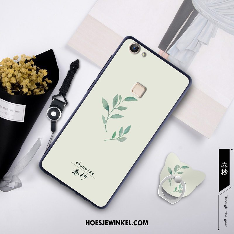 Oppo F5 Hoesje Hanger Zacht Groen, Oppo F5 Hoesje Chinese Stijl Mobiele Telefoon