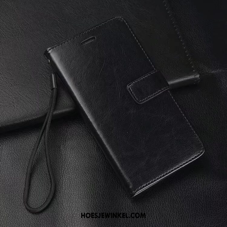 Oppo F5 Hoesje Mobiele Telefoon Zacht Leren Etui, Oppo F5 Hoesje Diepe Kleur Folio