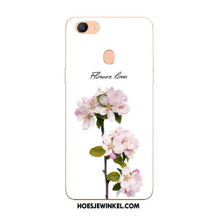 Oppo F5 Hoesje Siliconen Zacht Bloemen, Oppo F5 Hoesje Trend Bescherming