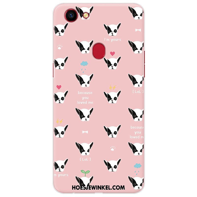 Oppo F5 Youth Hoesje Anti-fall Purper Zacht, Oppo F5 Youth Hoesje Hoes Persoonlijk