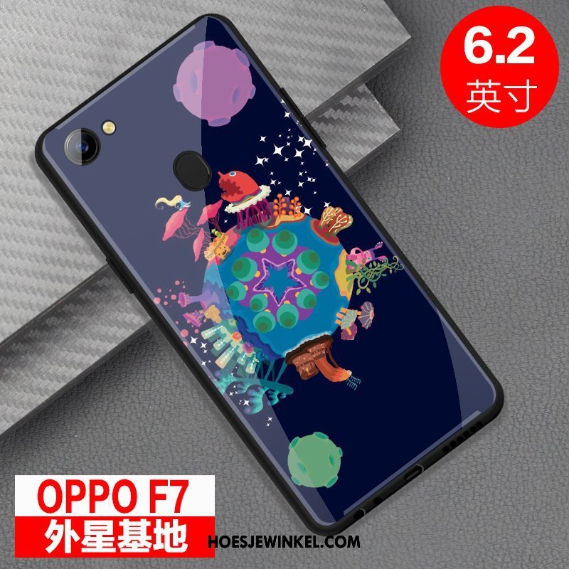 Oppo F7 Hoesje All Inclusive Mobiele Telefoon Persoonlijk, Oppo F7 Hoesje Bescherming Rood