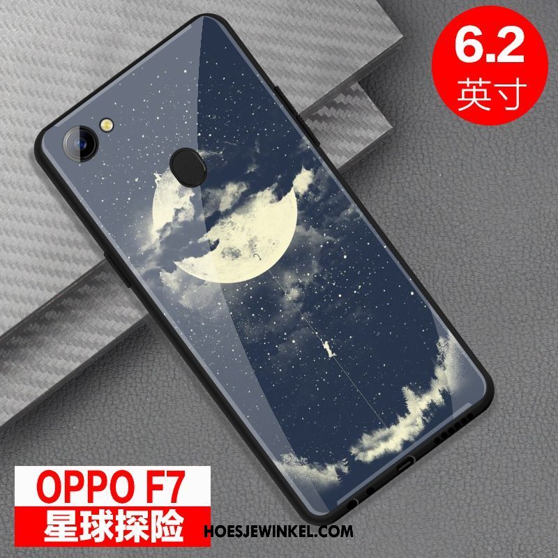 Oppo F7 Hoesje All Inclusive Mobiele Telefoon Persoonlijk, Oppo F7 Hoesje Bescherming Rood