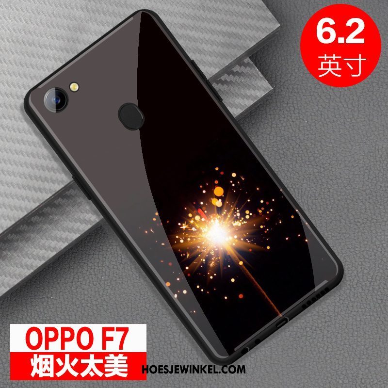 Oppo F7 Hoesje All Inclusive Mobiele Telefoon Persoonlijk, Oppo F7 Hoesje Bescherming Rood