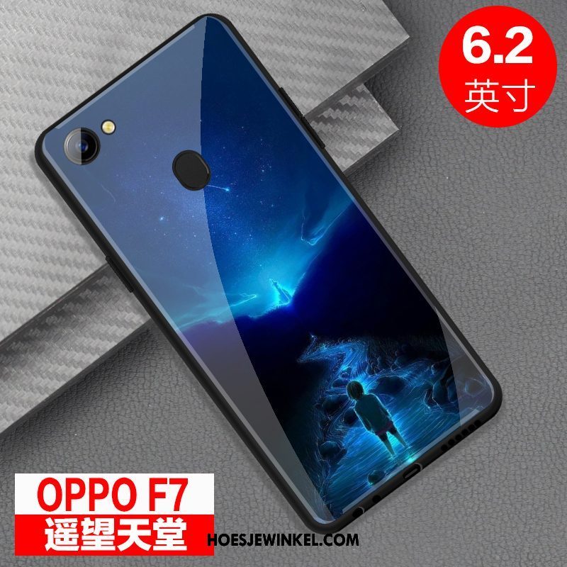 Oppo F7 Hoesje All Inclusive Mobiele Telefoon Persoonlijk, Oppo F7 Hoesje Bescherming Rood