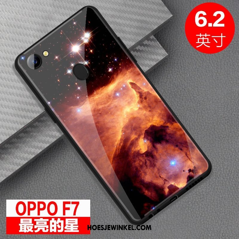 Oppo F7 Hoesje All Inclusive Mobiele Telefoon Persoonlijk, Oppo F7 Hoesje Bescherming Rood