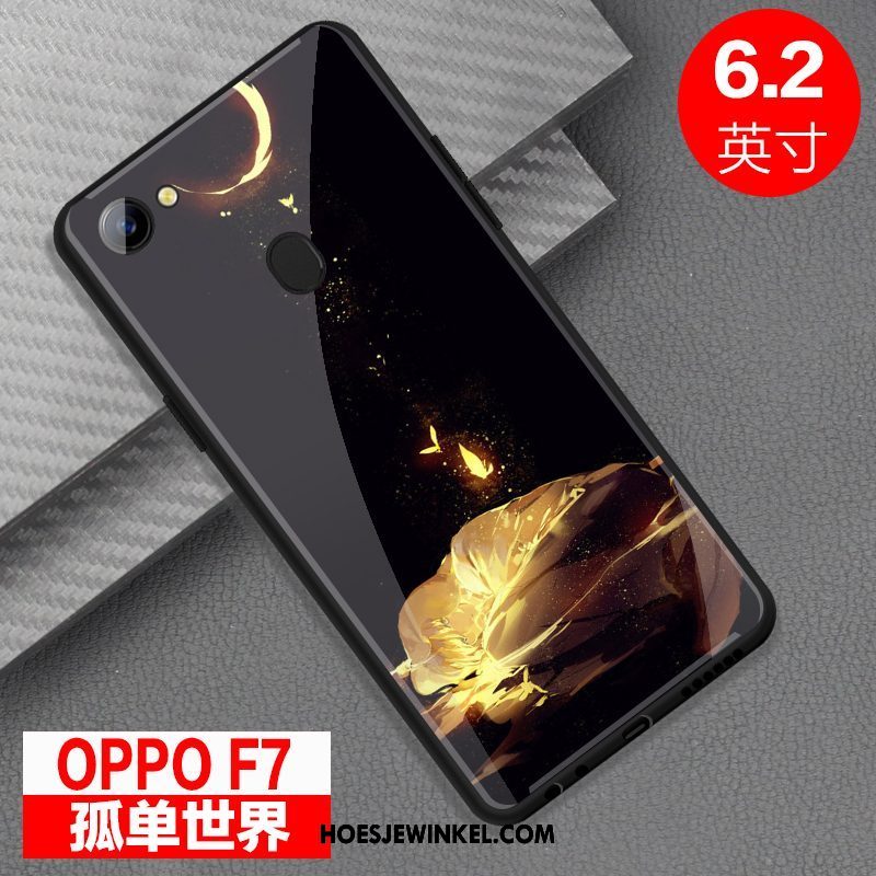 Oppo F7 Hoesje All Inclusive Mobiele Telefoon Persoonlijk, Oppo F7 Hoesje Bescherming Rood