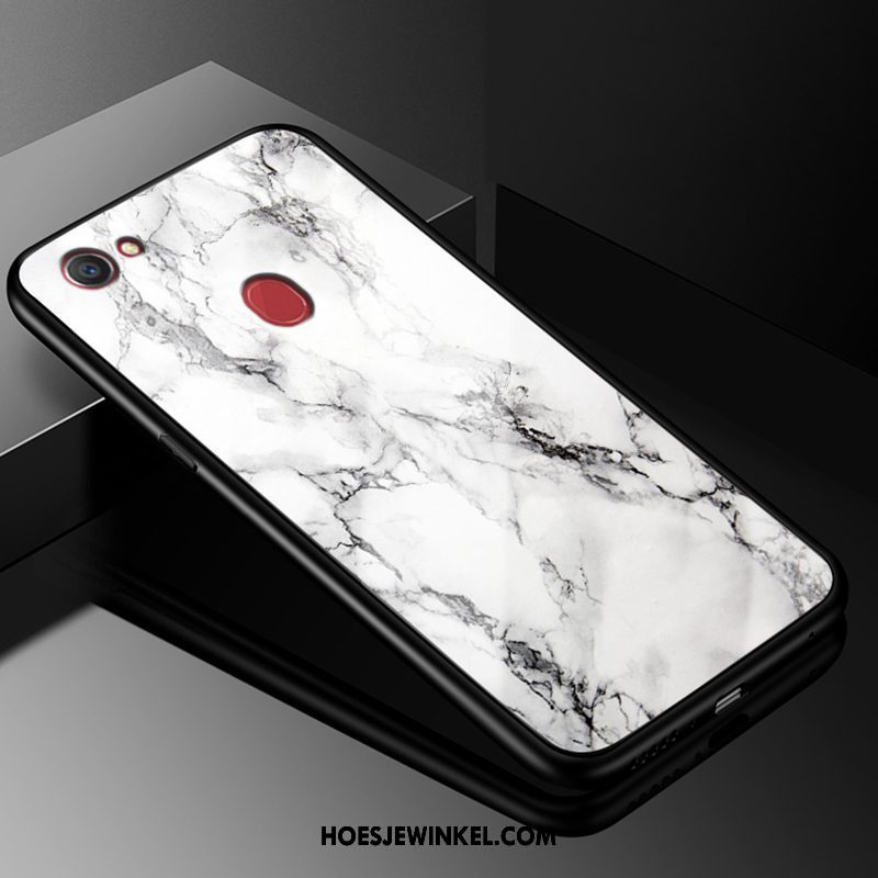 Oppo F7 Hoesje Mobiele Telefoon Sterrenhemel Zwart, Oppo F7 Hoesje Bescherming Lovers