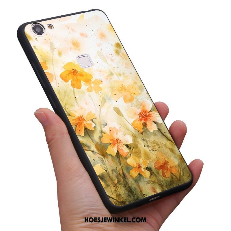 Oppo F7 Hoesje Vers Vintage Bescherming, Oppo F7 Hoesje Hoes Kunst