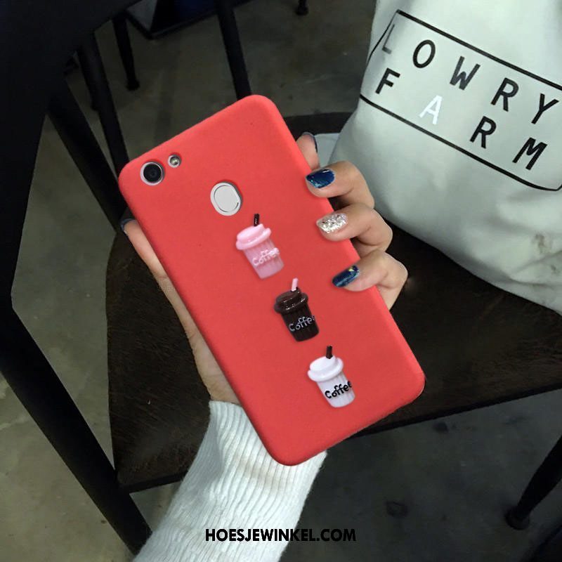 Oppo F7 Youth Hoesje Anti-fall Trend Scheppend, Oppo F7 Youth Hoesje Mooie Zwart