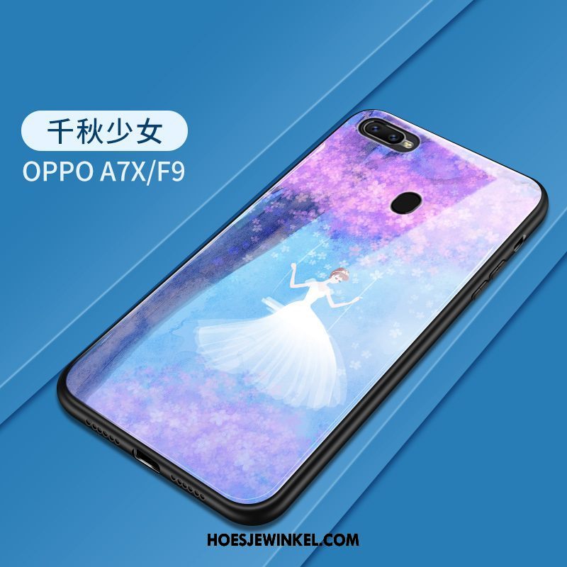 Oppo F9 Hoesje Mobiele Telefoon Trend Geschilderd, Oppo F9 Hoesje Bescherming Hoes