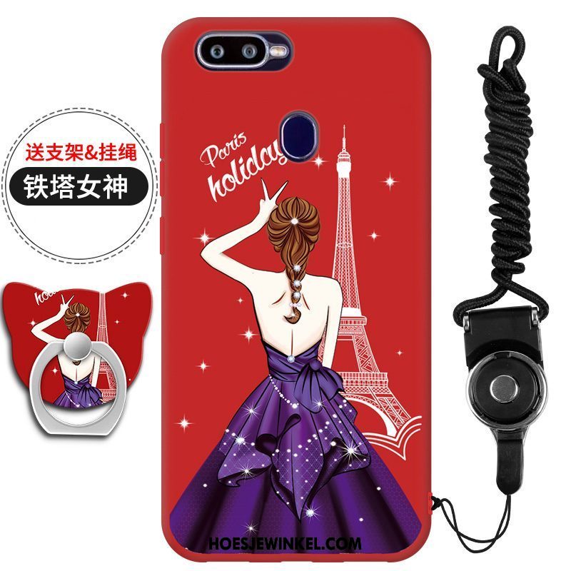 Oppo F9 Starry Hoesje Hanger Mobiele Telefoon Anti-fall, Oppo F9 Starry Hoesje Zacht Hoes