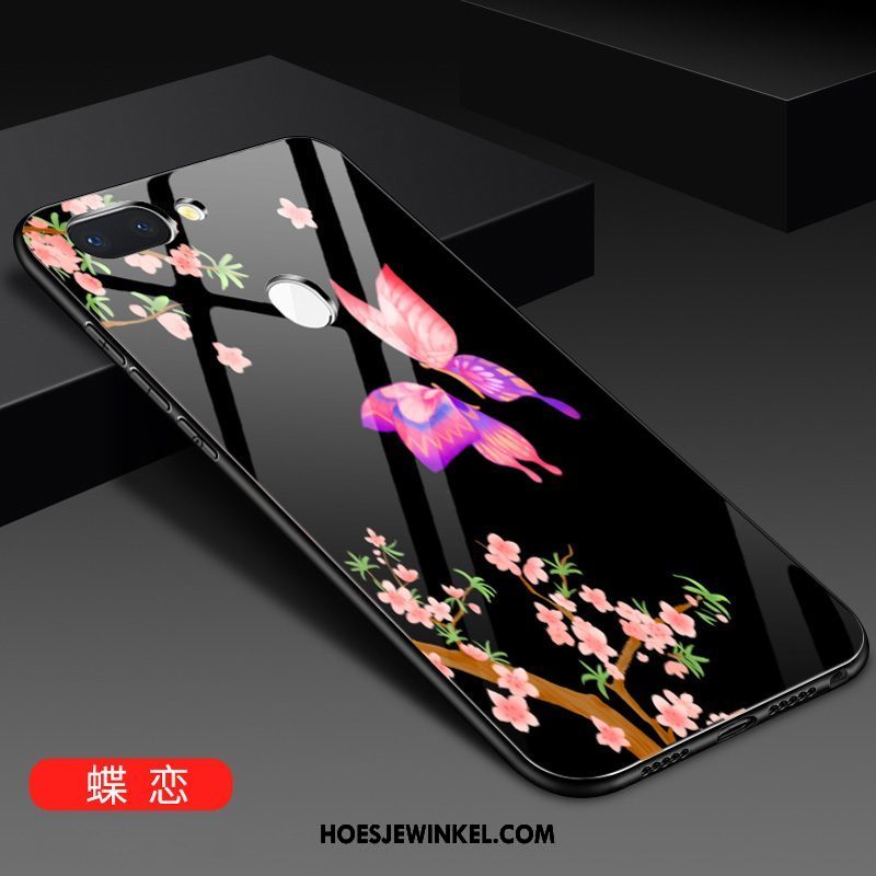 Oppo F9 Starry Hoesje Hanger Schrobben All Inclusive, Oppo F9 Starry Hoesje Siliconen Scheppend