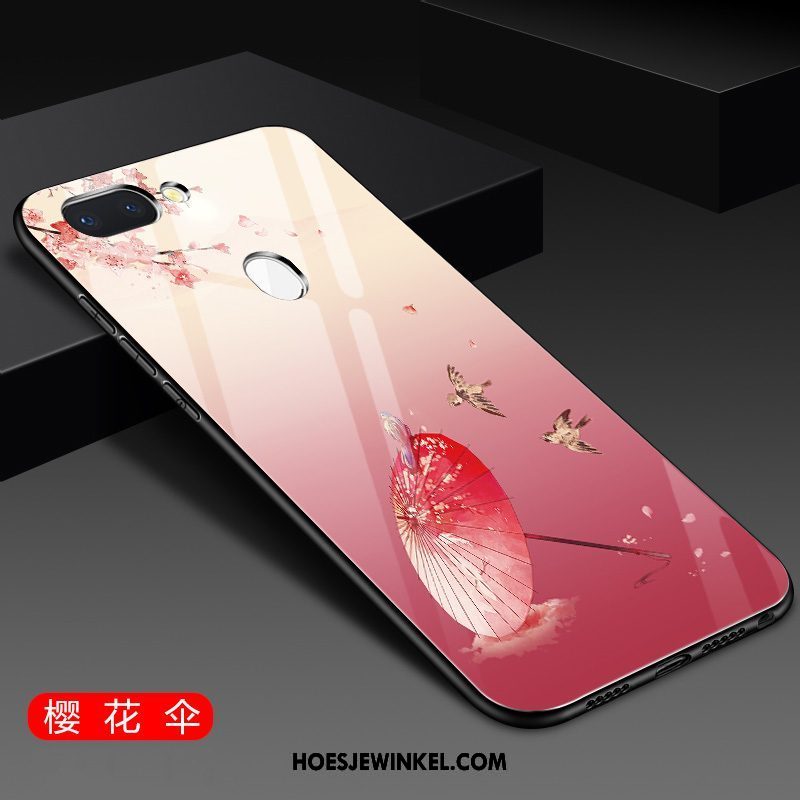 Oppo F9 Starry Hoesje Hanger Schrobben All Inclusive, Oppo F9 Starry Hoesje Siliconen Scheppend