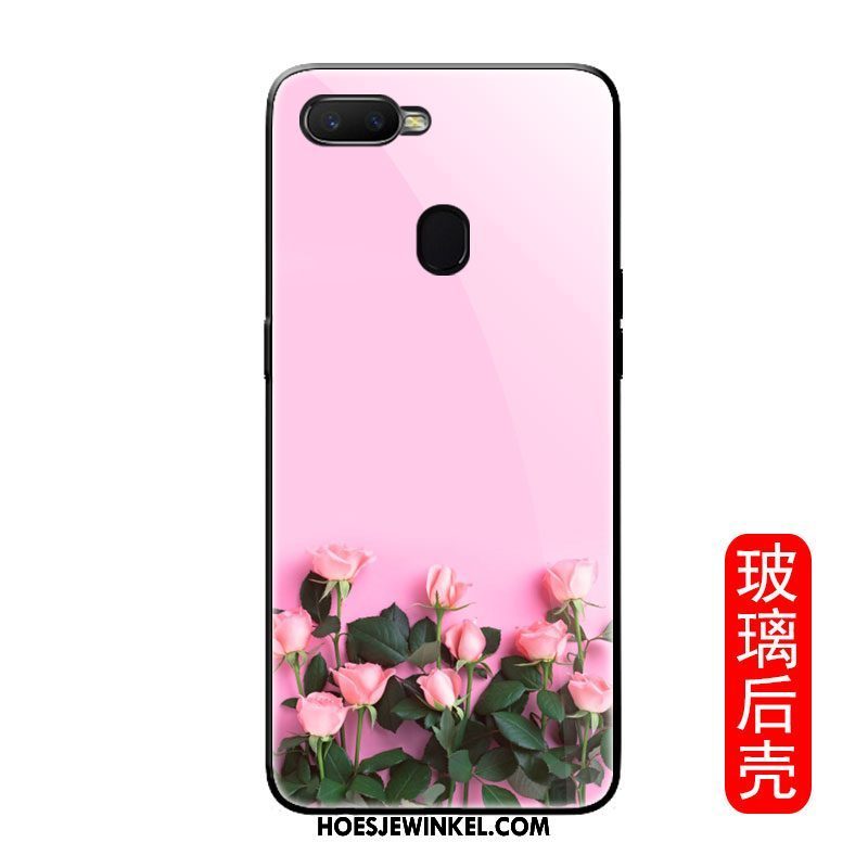 Oppo F9 Starry Hoesje Mode Bloemen Mobiele Telefoon, Oppo F9 Starry Hoesje Vers Mini