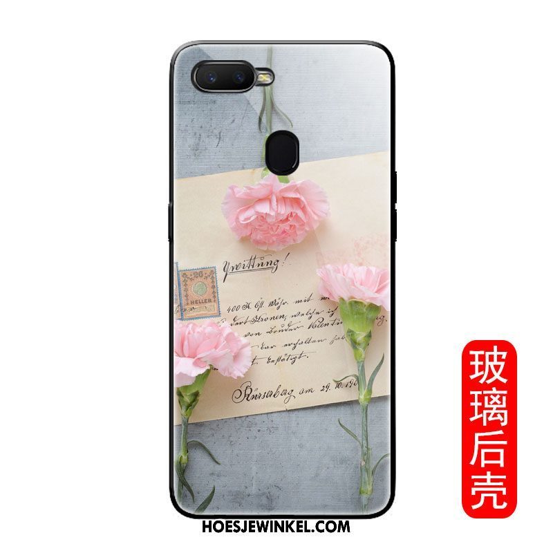 Oppo F9 Starry Hoesje Mode Bloemen Mobiele Telefoon, Oppo F9 Starry Hoesje Vers Mini