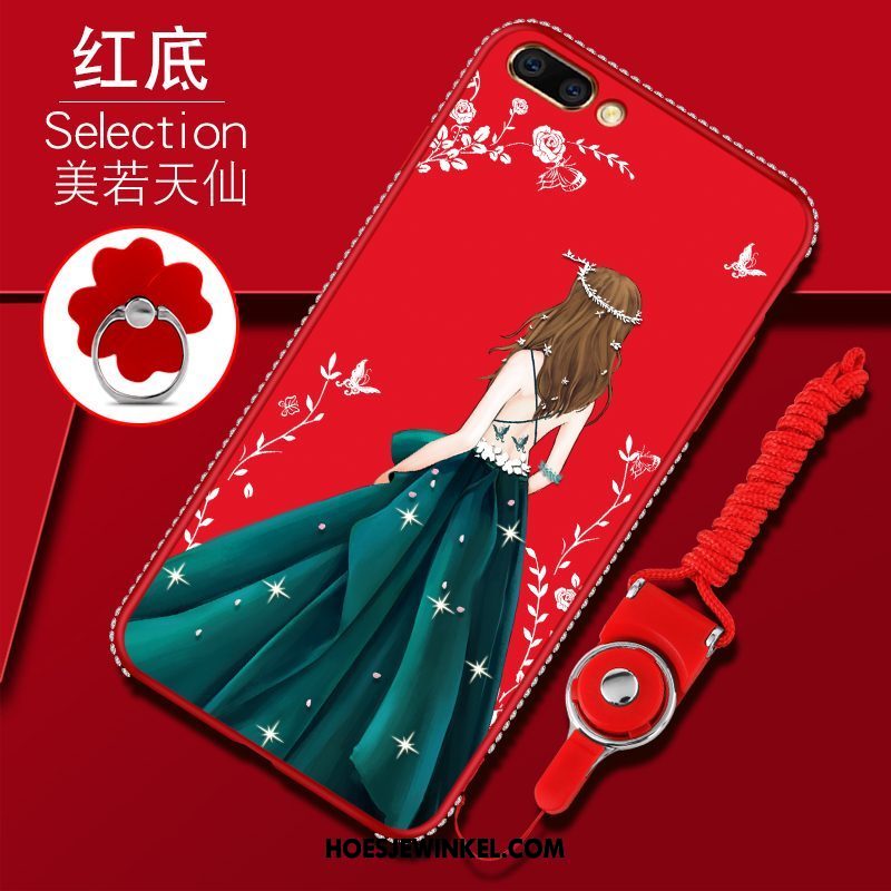 Oppo F9 Starry Hoesje Siliconen Bescherming Mode, Oppo F9 Starry Hoesje Scheppend Net Red