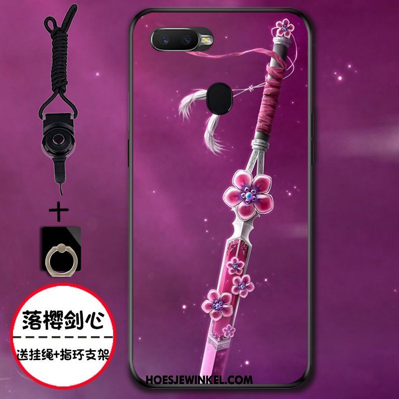 Oppo F9 Starry Hoesje Siliconen Wind Zacht, Oppo F9 Starry Hoesje Bescherming Chinese Stijl