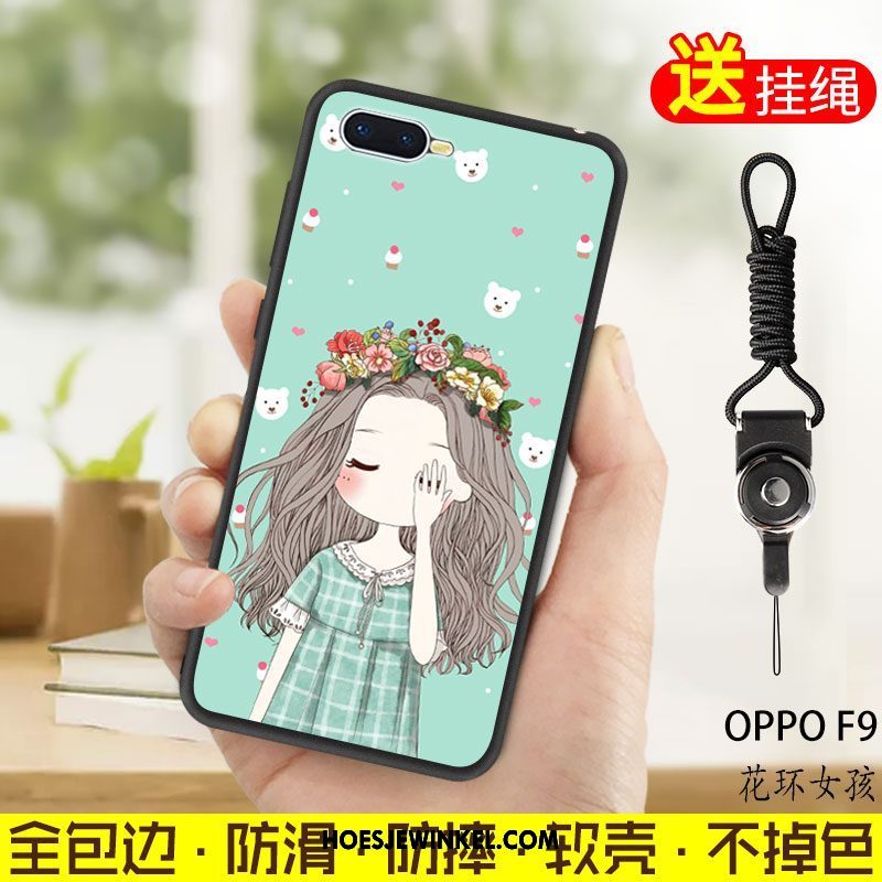 Oppo F9 Starry Hoesje Wit Mobiele Telefoon Scheppend, Oppo F9 Starry Hoesje Hoes Trend