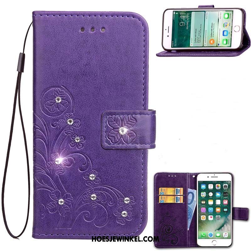 Oppo F9 Starry Hoesje Zacht Hoes Leren Etui, Oppo F9 Starry Hoesje Mobiele Telefoon Folio