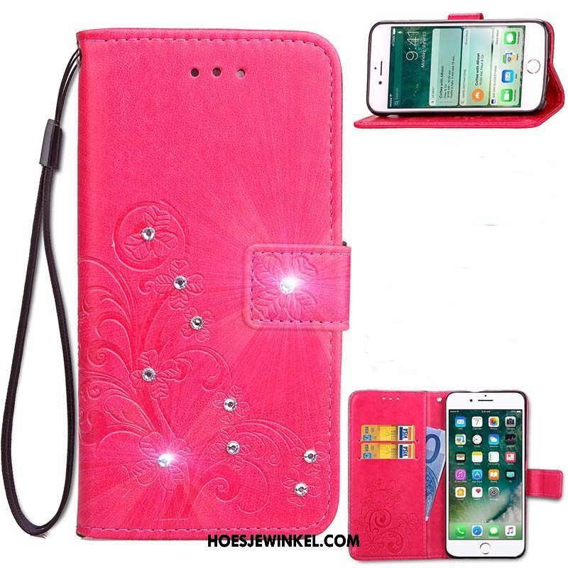 Oppo F9 Starry Hoesje Zacht Hoes Leren Etui, Oppo F9 Starry Hoesje Mobiele Telefoon Folio